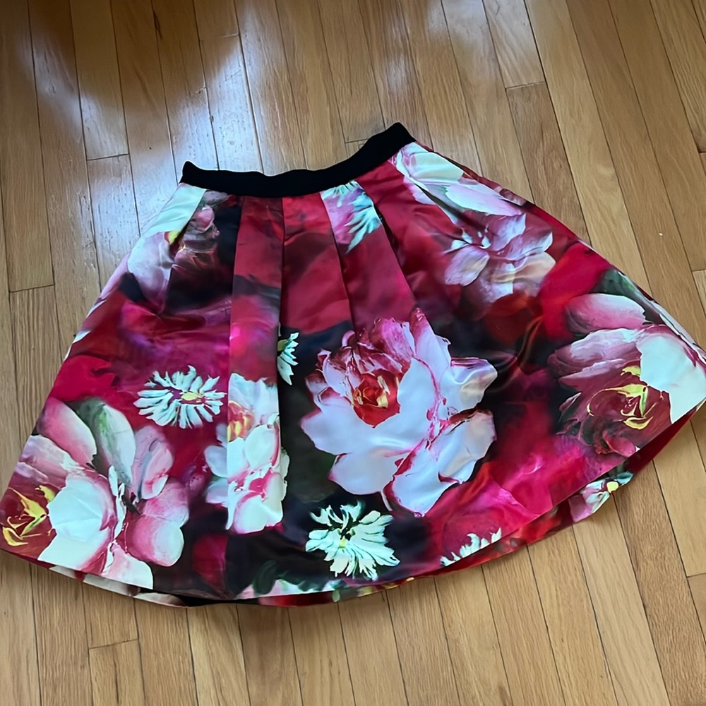 Ted baker mini flared skirt